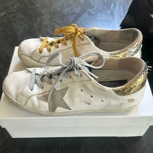 Authentic golden goose sneakers